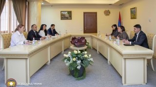 Юридический атташе Федерального бюро расследований Департамента юстиции США в Армении и Грузии посетил следственный комитет РА (фото)