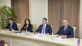 ՀՀ քննչական կոմիտեի նախագահ Արգիշտի Քյարամյանն ընդունել է ՀՀ-ում ԱՄՆ նորանշանակ դեսպան Քրիստինա Քվինին (լուսանկարներ)