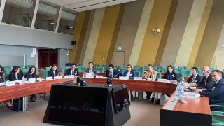 ՀՀ քննչական կոմիտեի նախագահ Արգիշտի Քյարամյանն աշխատանքային այցով գտնվում է Ստրասբուրգում (լուսանկարներ)