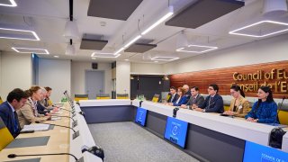 The Chairman of the RA Investigative Committee Argishti Kyaramyan, as Part of the RA Delegation, Met the Secretary General of the Council of Europe Maria Peychinovich Burich (photos)