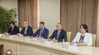 Քննչական կոմիտեի նախագահն ընդունել է Եվրոպոլի գործադիր տնօրենին (տեսանյութ, լուսանկարներ)