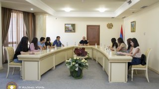 The students of Anti-Corruption School of Young Leaders Hosted in the RA Investigative Committee (photos)