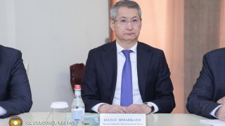 Председатель Следственного комитета Артур Погосян принял Посла Казахстана в Армении
