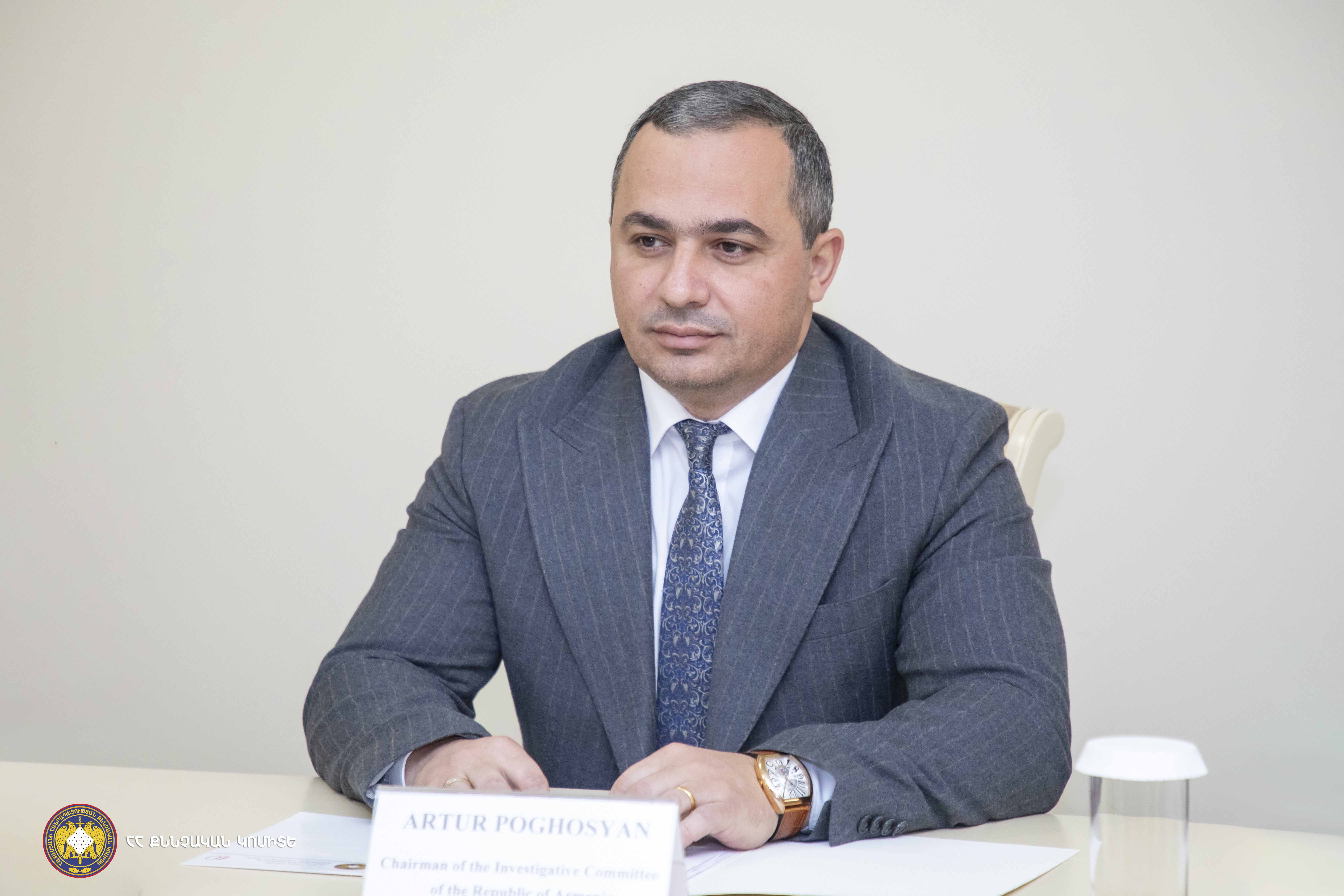 ՀՀ քննչական կոմիտեի նախագահն ընդունել է ՀՀ-ում Չինաստանի Ժողովրդական Հանրապետության գործերի ժամանակավոր հավատարմատարին