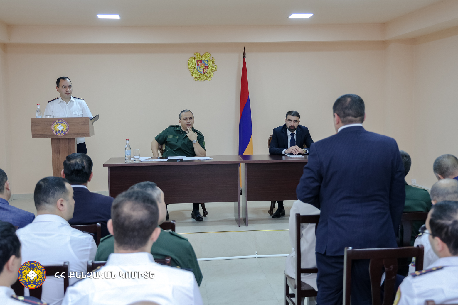 Քննչական կոմիտեի նախագահն այցելել է Լոռու մարզային քննչական ստորաբաժանումներ