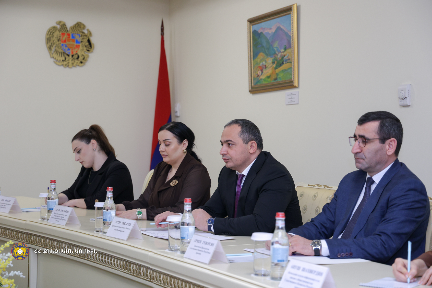 Քննչական կոմիտեի նախագահ Արթուր Պողոսյանն ընդունել է Հայաստանում Ղազախստանի դեսպանին