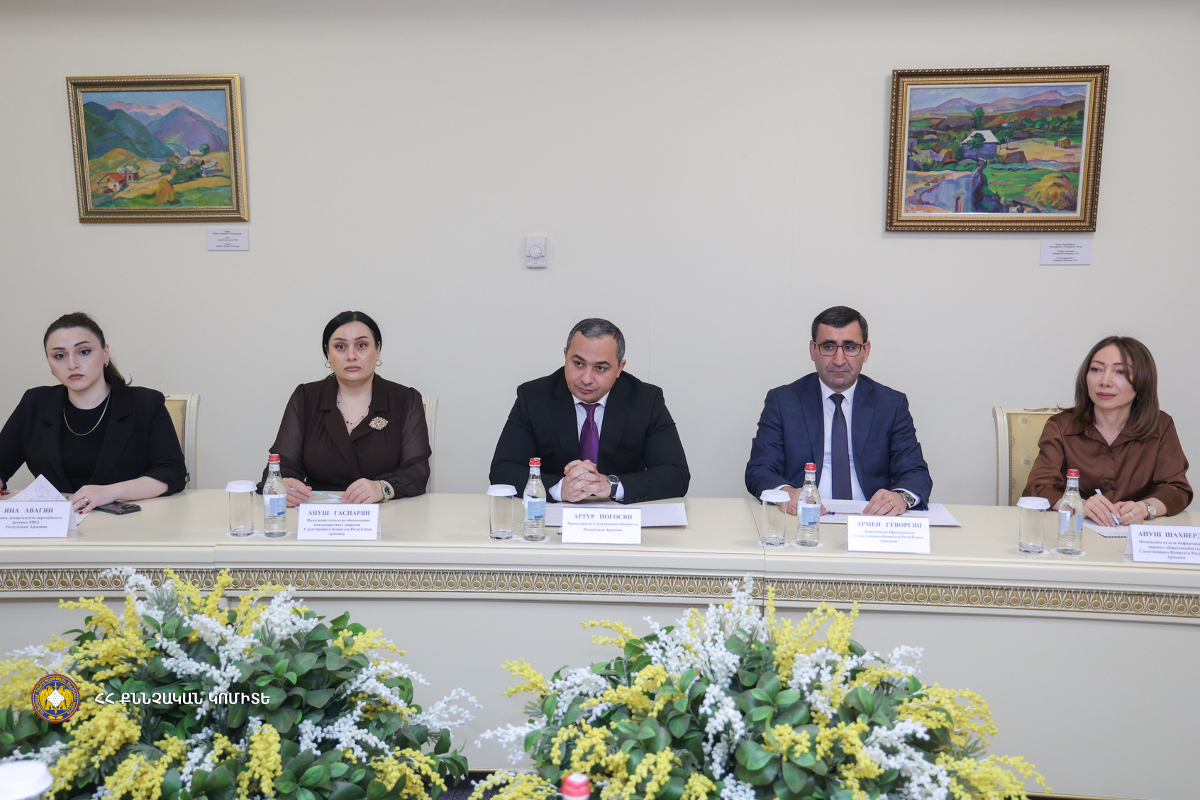 Քննչական կոմիտեի նախագահ Արթուր Պողոսյանն ընդունել է Հայաստանում Ղազախստանի դեսպանին