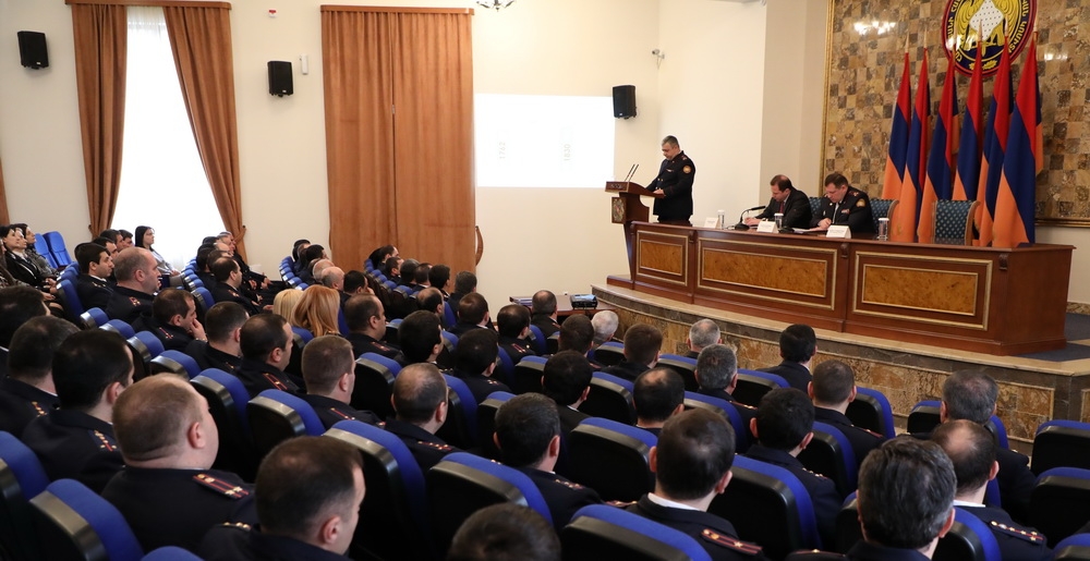 Տեղի է ունեցել Քննչական կոմիտեի զինվորական քննչական գլխավոր վարչության կողմից 2018 թվականի ընթացքում կատարված աշխատանքների ամփոփումը (լուսանկարներ)