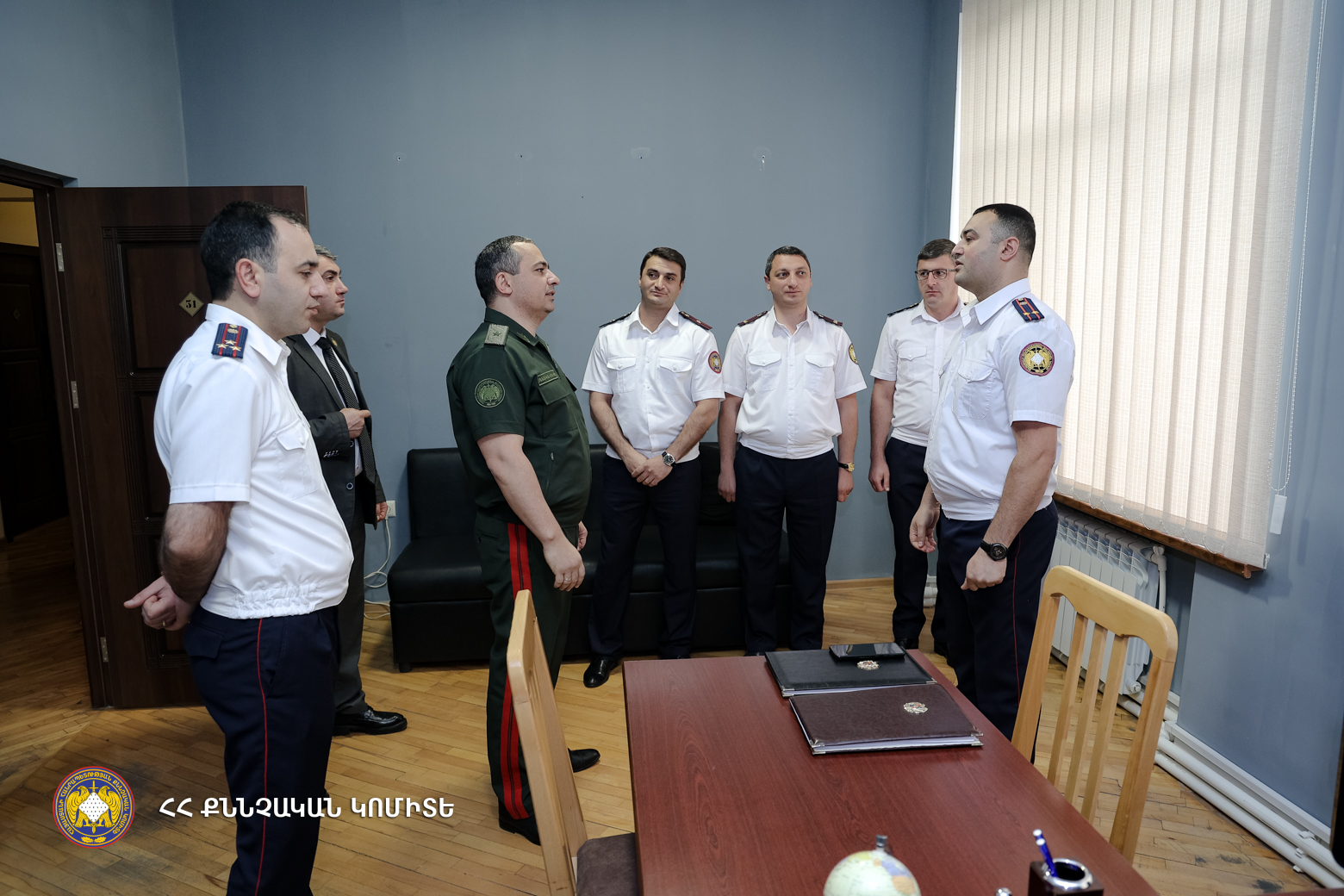 Քննչական կոմիտեի նախագահն այցելել է Լոռու մարզային քննչական ստորաբաժանումներ