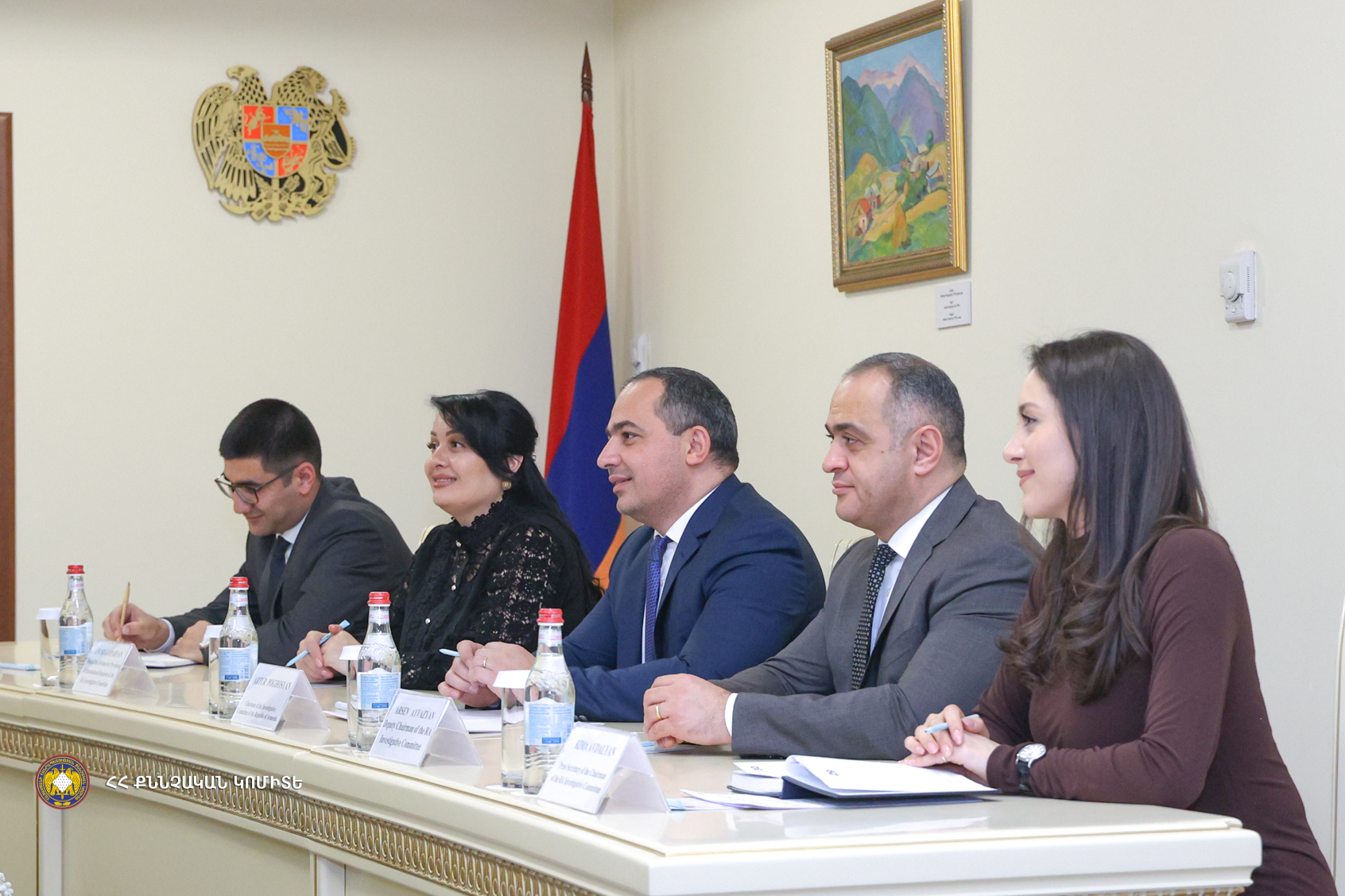 Քննչական կոմիտեի նախագահ Արթուր Պողոսյանն ընդունել է Հայաստանում Մեծ Բրիտանիայի և Հյուսիսային Իռլանդիայի Միացյալ Թագավորության դեսպանին