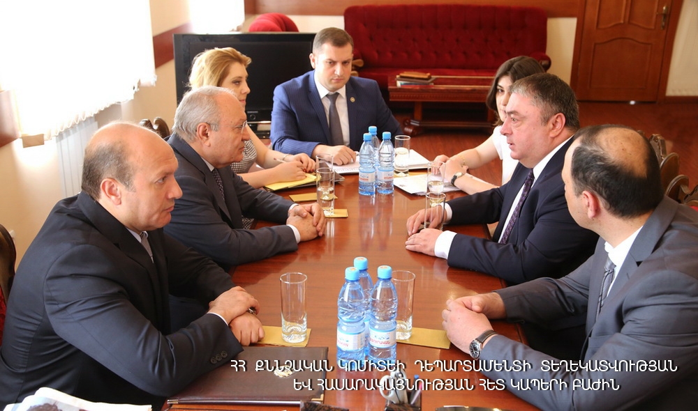 ՀՀ ՔԿ նախագահն ընդունել է Վրաստանի արտակարգ և լիազոր դեսպանին