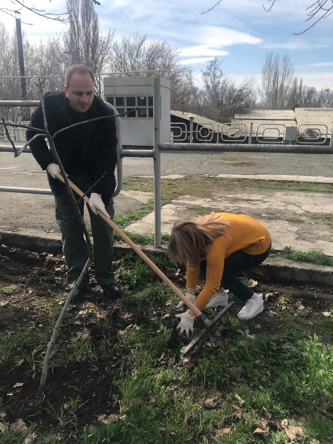 ՀՀ քննչական կոմիտեի աշխատակիցները մասնակցել են համապետական շաբաթօրյակին. (լուսանկարներ)