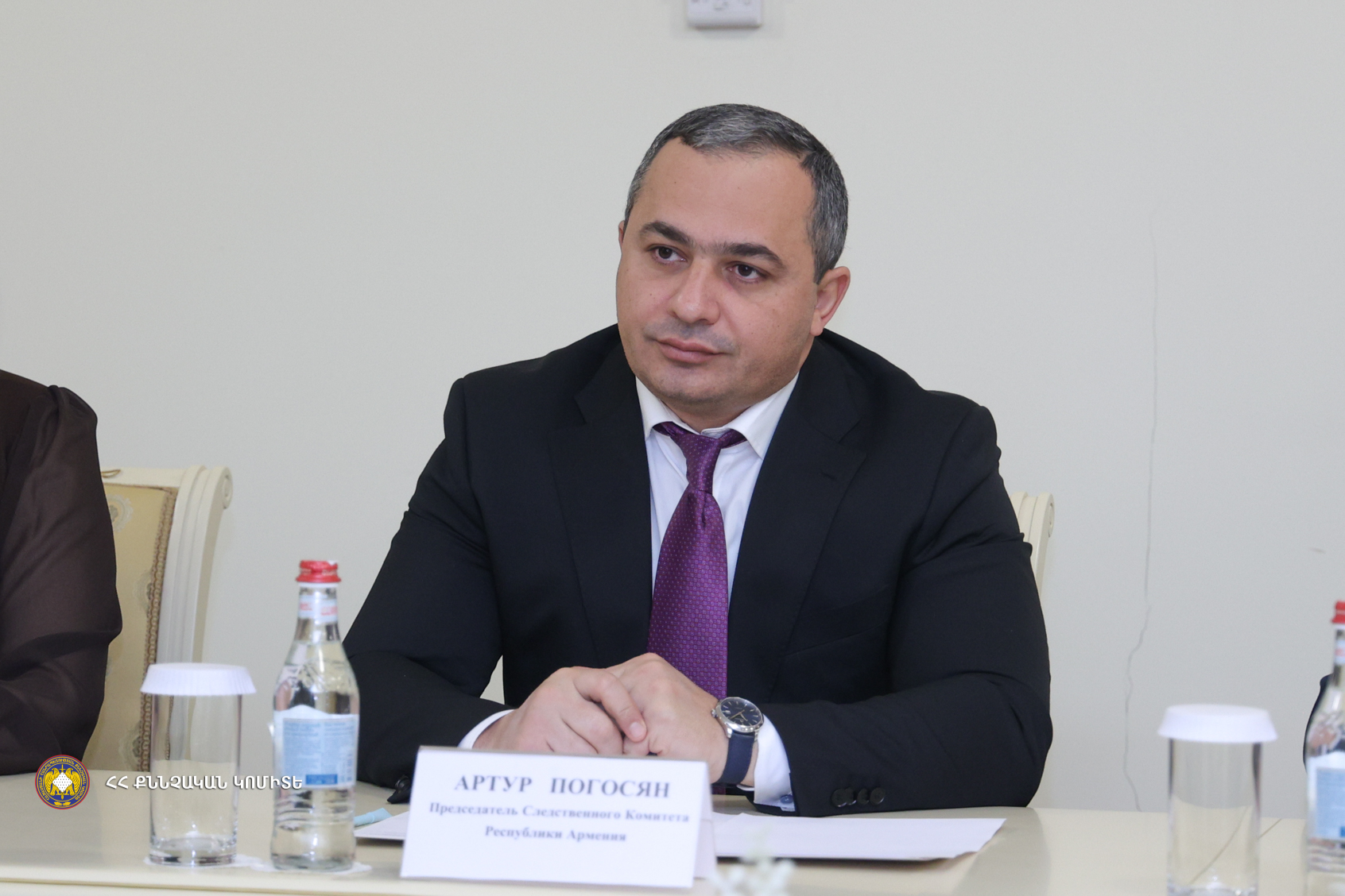 Քննչական կոմիտեի նախագահ Արթուր Պողոսյանն ընդունել է Հայաստանում Ղազախստանի դեսպանին