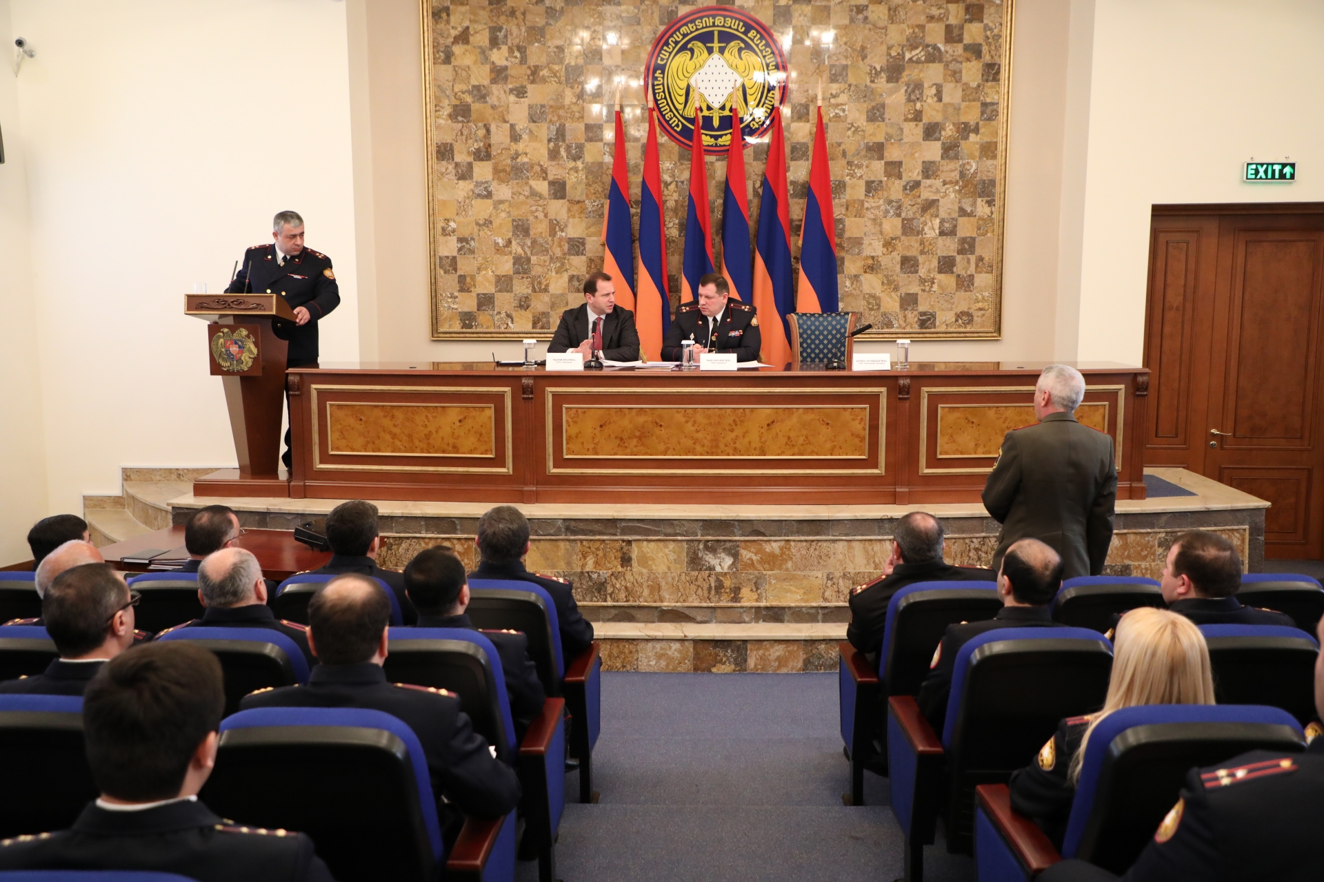 Տեղի է ունեցել Քննչական կոմիտեի զինվորական քննչական գլխավոր վարչության կողմից 2018 թվականի ընթացքում կատարված աշխատանքների ամփոփումը (լուսանկարներ)