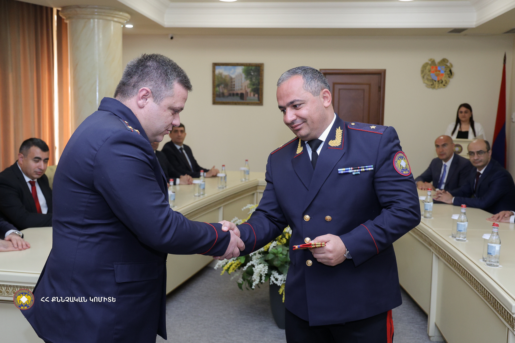 Հանրապետության տոնի առթիվ՝ Քննչական կոմիտեի նախագահի հրամանով մի շարք ծառայողներ պարգևատրվել են