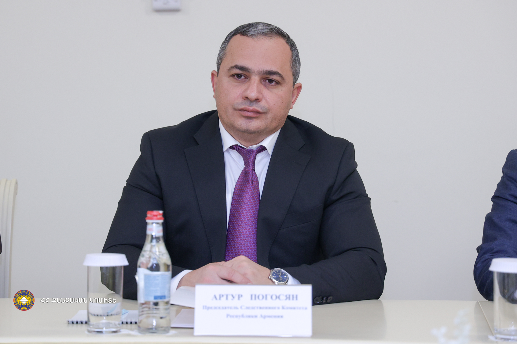 Քննչական կոմիտեի նախագահ Արթուր Պողոսյանն ընդունել է Հայաստանում Ղազախստանի դեսպանին