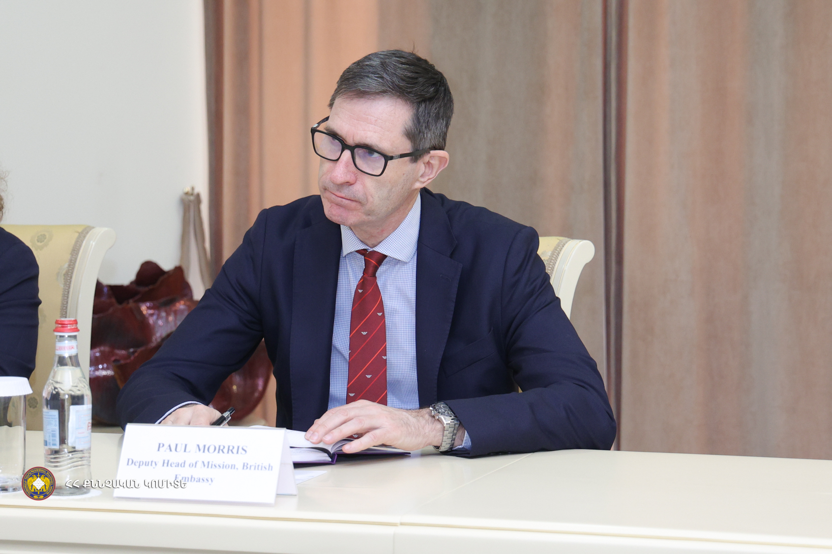 Քննչական կոմիտեի նախագահ Արթուր Պողոսյանն ընդունել է Հայաստանում Մեծ Բրիտանիայի և Հյուսիսային Իռլանդիայի Միացյալ Թագավորության դեսպանին
