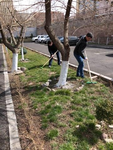 ՀՀ քննչական կոմիտեի աշխատակիցները մասնակցել են համապետական շաբաթօրյակին. (լուսանկարներ)