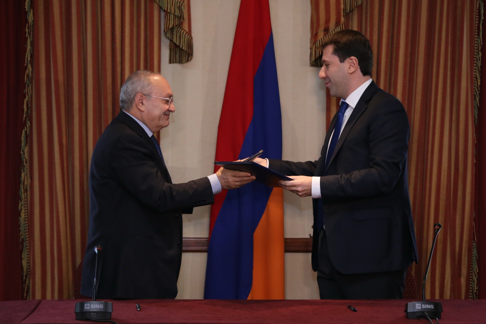 ՀՀ քննչական կոմիտեի նախագահ Աղվան Հովսեփյանը և ՀՀ մարդու իրավունքների պաշտպան Կարեն Անդրեասյանը ստորագրեցին համագործակցության վերաբերյալ Փոխըմբռնման հուշագիր