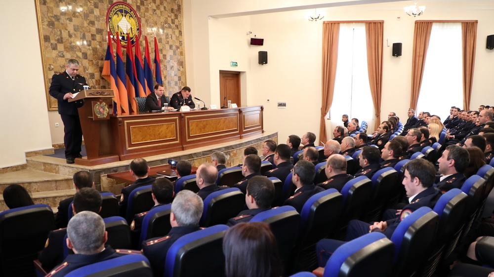 Տեղի է ունեցել Քննչական կոմիտեի զինվորական քննչական գլխավոր վարչության կողմից 2018 թվականի ընթացքում կատարված աշխատանքների ամփոփումը (լուսանկարներ)