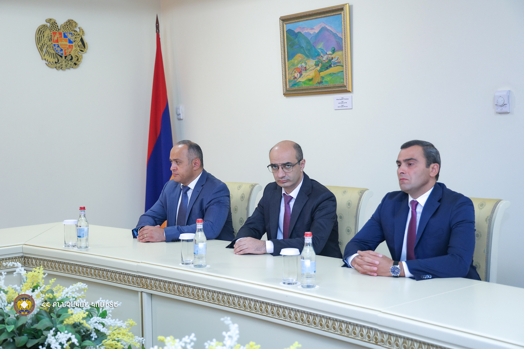 Քննչական կոմիտեի նախագահ Արթուր Պողոսյանը ներկայացրել է գլխավոր վարչության նորանշանակ պետին