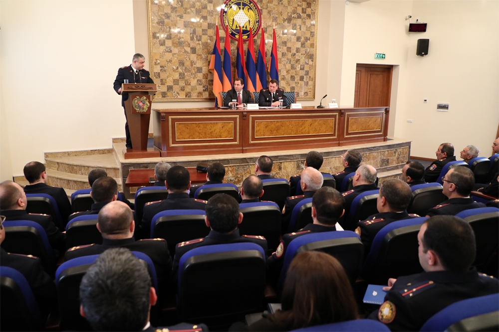 Տեղի է ունեցել Քննչական կոմիտեի զինվորական քննչական գլխավոր վարչության կողմից 2018 թվականի ընթացքում կատարված աշխատանքների ամփոփումը (լուսանկարներ)