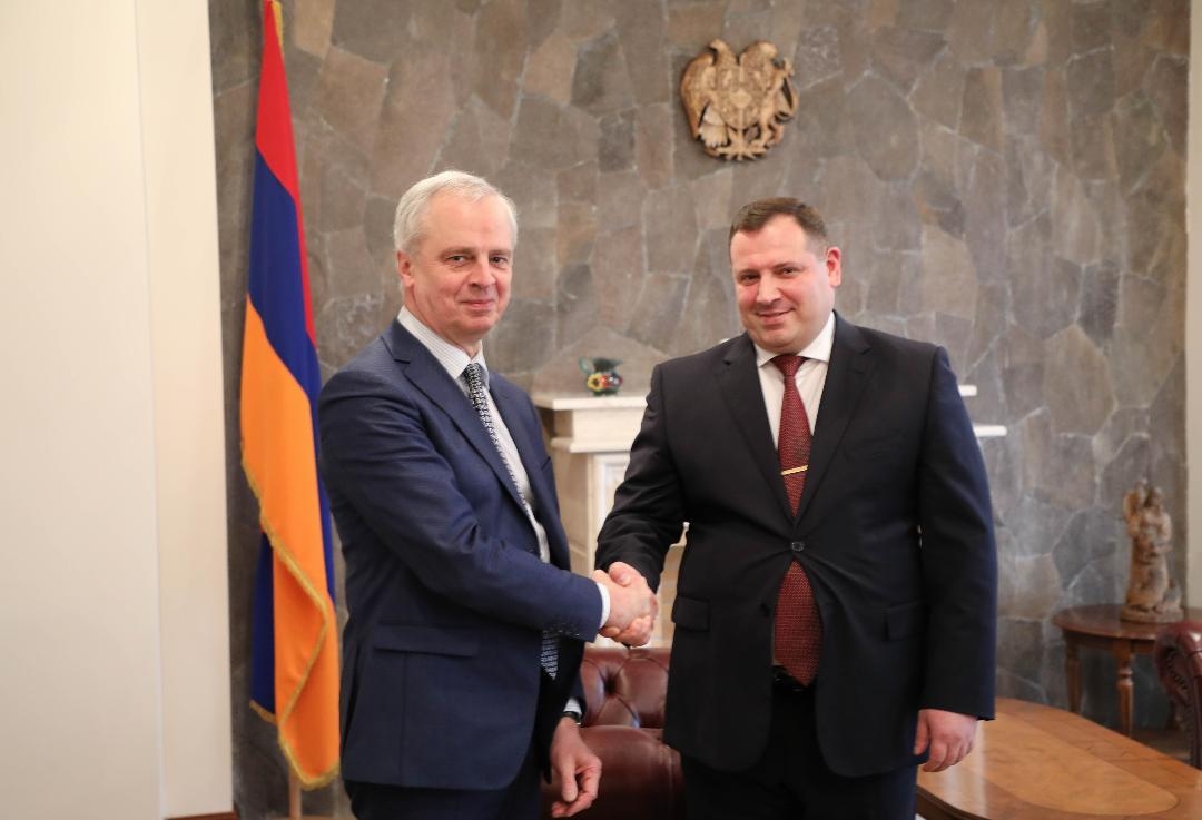 ՀՀ քննչական կոմիտեի նախագահն ընդունել է Եվրոպայի խորհրդի մարդու իրավունքների գլխավոր տնօրինության ղեկավարին (լուսանկարներ)