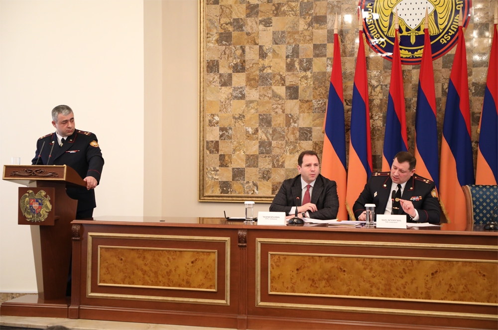 Տեղի է ունեցել Քննչական կոմիտեի զինվորական քննչական գլխավոր վարչության կողմից 2018 թվականի ընթացքում կատարված աշխատանքների ամփոփումը (լուսանկարներ)