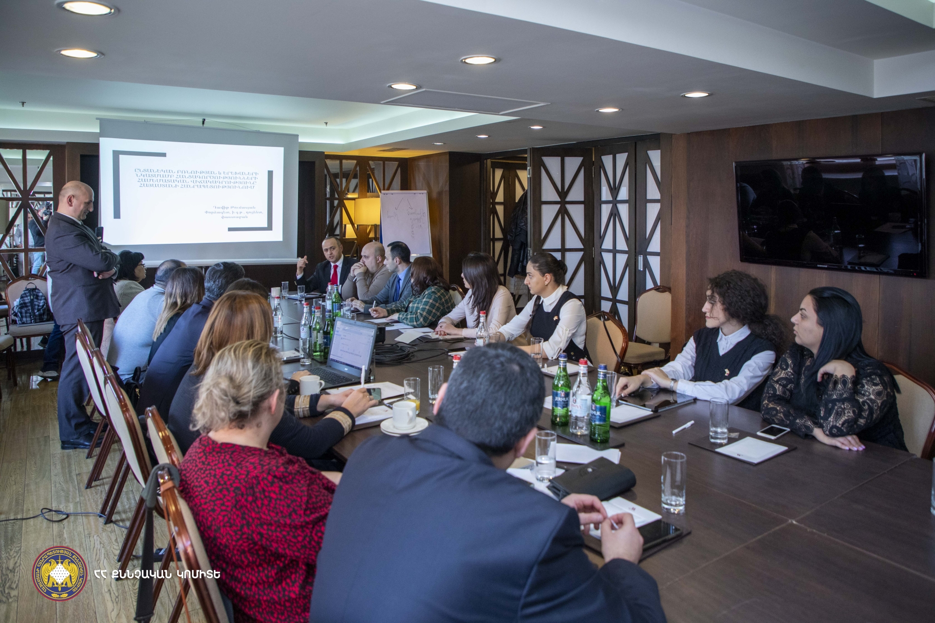 ՀՀ քննչական կոմիտեն մասնակցել է ընտանեկան բռնության և անչափահասների նկատմամբ ոտնձգությունների դեմ քրեաիրավական պայքարին միտված համաժողովին (տեսանյութ, լուսանկարներ)