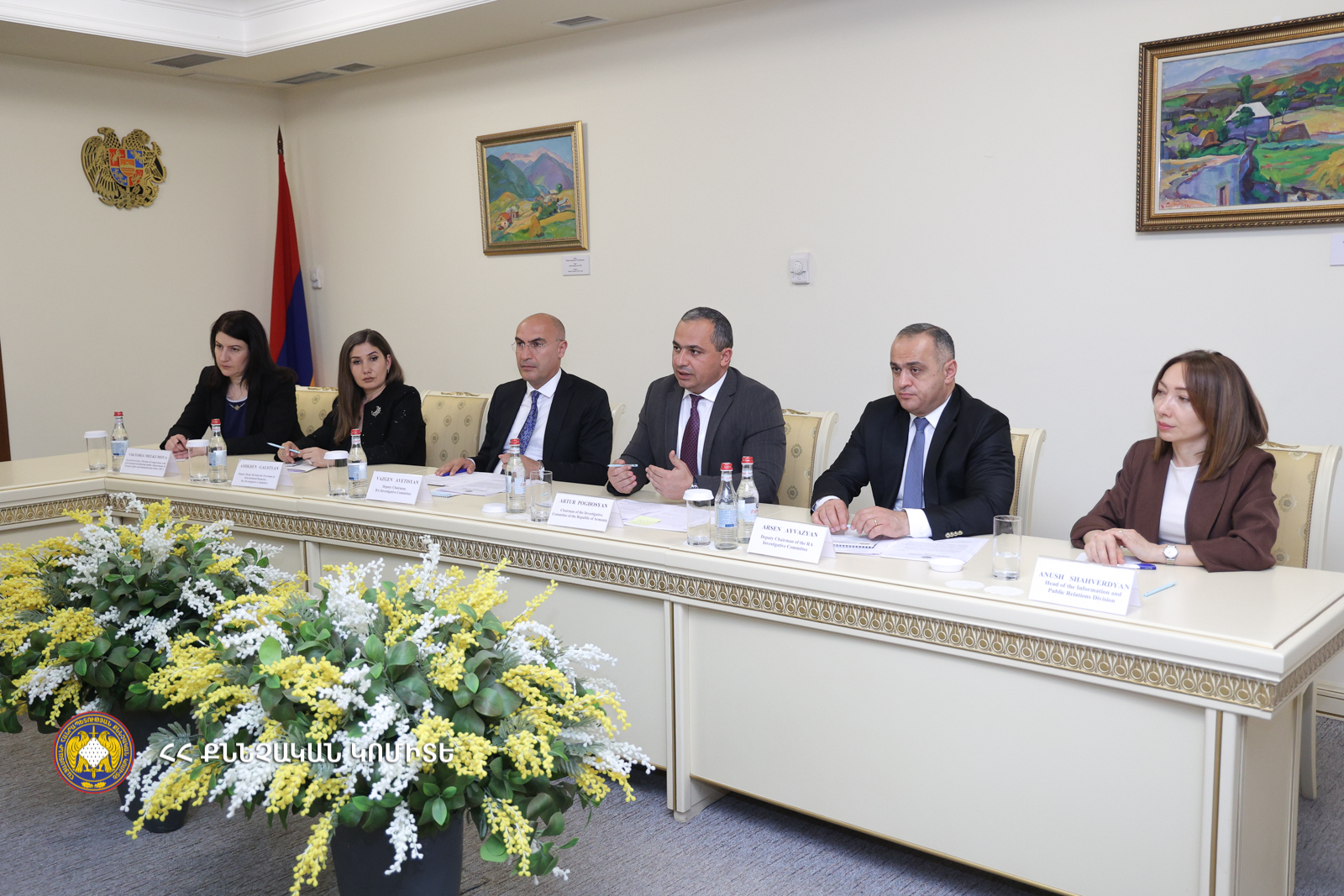 Քննչական կոմիտեի նախագահն ընդունել է ՀՀ-ում ԵԱՀԿ ԺՀՄԻԳ դիտորդական առաքելության ղեկավարին