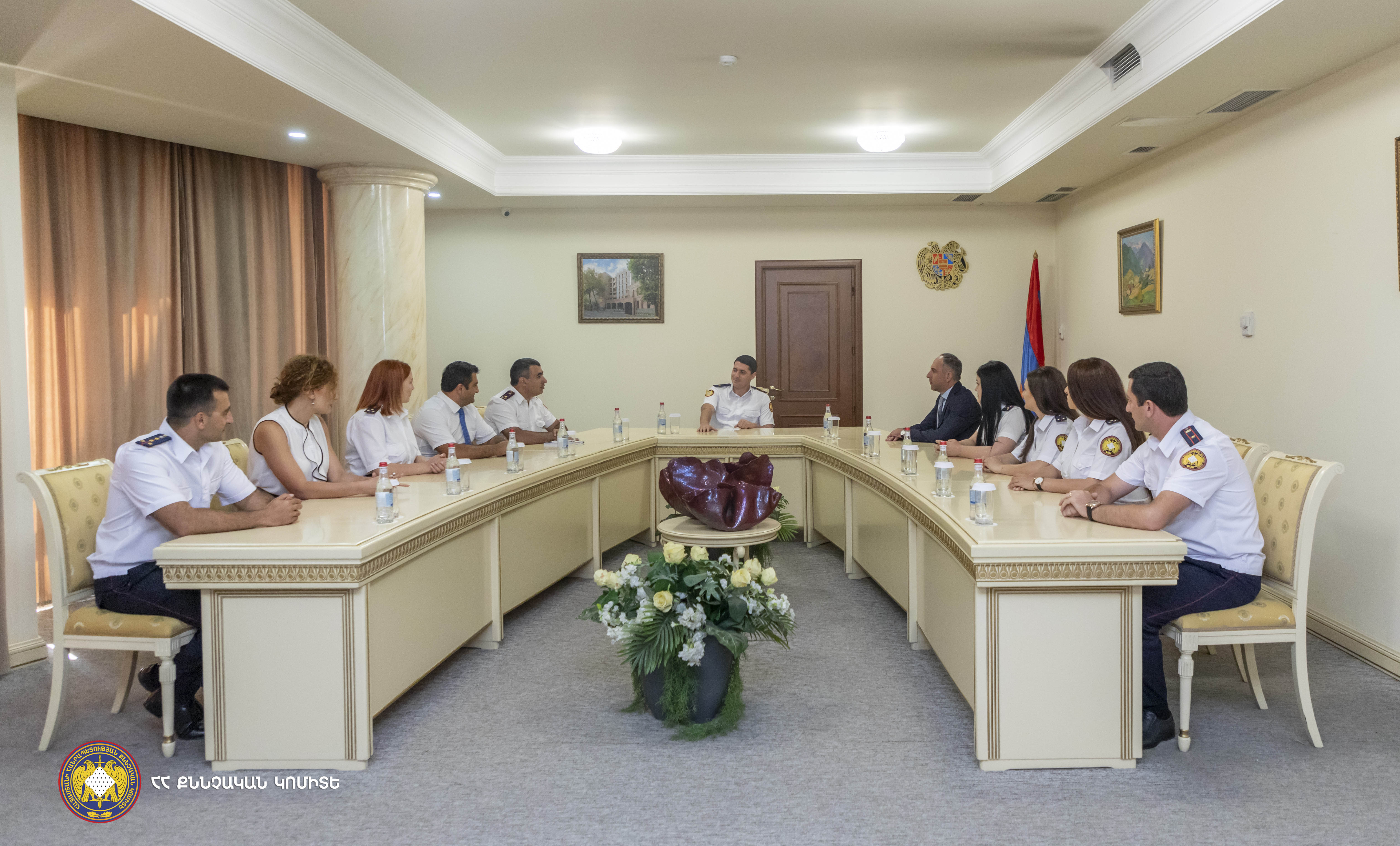 ՀՀ քննչական կոմիտեի թիմը հաղթել է Բանակային առաջին խաղերի՝ իրավապահ մարմինների թիմային հաշվարկում․ Արգիշտի Քյարամյանն ընդունել ու շնորհավորել է թիմի անդամներին (լուսանկարներ