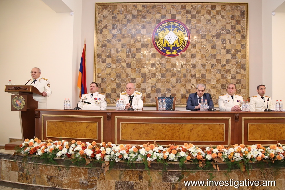 Հանդիսավոր նիստ՝ նվիրված ՀՀ քննչական կոմիտեի ծառայողի օրվան (Լուսանկարներ)