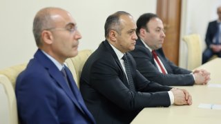 Քննչական կոմիտեի նախագահը ներկայացրել է Տնտեսական հանցագործությունների և մաքսանենգությունների քննության գլխավոր վարչության նորանշանակ պետ Վաղինակ Մարտիրոսյանին