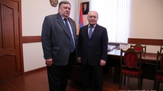 ՀՀ քննչական կոմիտեի նախագահ Աղվան Հովսեփյանն ընդունել է ԵԱՀԿ երևանյան գրասենյակի ղեկավար Անդրեյ Սորոկինին