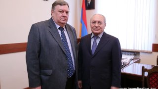 The Chairman of RA Investigative Committee Aghvan Hovsepyan received the Head of the OSCE Office in Yerevan Andrey Sorokin 