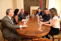 The Chairman of RA Investigative Committee received the delegation headed by the Legal Attaché at the U.S. Embassy in Georgia Kathleen Canning