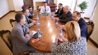 The Chairman of RA Investigative Committee Aghvan Hovsepyan received the Iranian Ambassador to Armenia