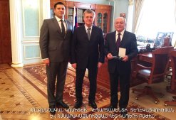 The Chairman of RA Investigative Committee awarded with a jubilee medal of Coordinative Council of Prosecutors General of CIS Member States