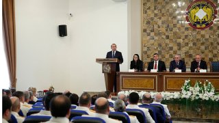 Торжественное заседание по случаю Дня служащего Следственного комитета РА (Фото)