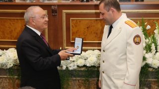 Торжественное заседание по случаю Дня служащего Следственного комитета РА (Фото)