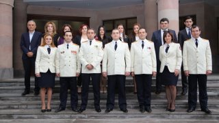 Торжественное заседание по случаю Дня служащего Следственного комитета РА (Фото)