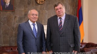 ՀՀ ՔԿ նախագահ Աղվան Հովսեփյանն ընդունել է ԵԱՀԿ երևանյան գրասենյակի ղեկավար Անդրեյ Սորոկինին
