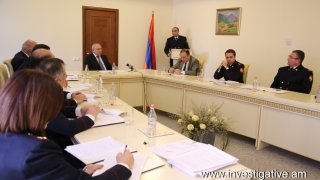 Состоялось заседание коллегии Следственного комитета РА