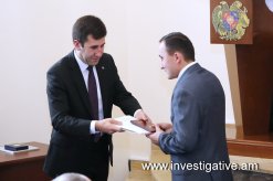 Diplomas given to candidates of investigators trained in Academy of Justice (Photos)