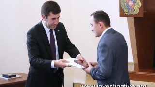 Արդարադատության ակադեմիայում ուսումնառություն անցած քննիչների թեկնածուներին հանձնվեցին դիպլոմները (Լուսանկարներ)