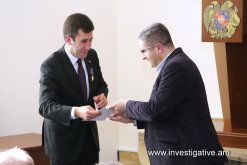 Diplomas given to candidates of investigators trained in Academy of Justice (Photos)