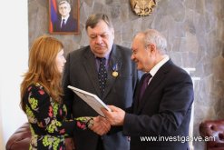 By the order of Chairman of RA Investigative Committee Head of OSCE Office in Yerevan Andrey Sorokin awarded with “Cooperation Medal” (Photos)