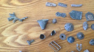 Stole antique items of bronze-age period of particularly historical, cultural value; a criminal case initiated