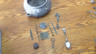 Stole antique items of bronze-age period of particularly historical, cultural value; a criminal case initiated
