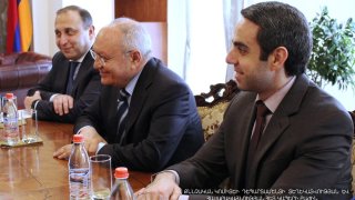 Председатель Следственного комитета РА Агван Овсепян принял новоназначенного руководителя ереванского офиса ОБСЕ